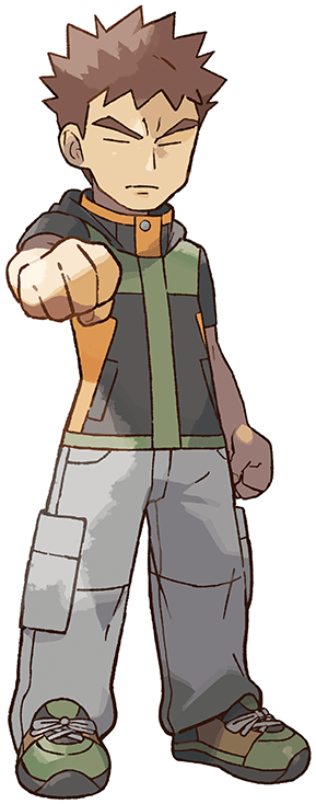 Brock Pokemon Let's Go (300x740), Png Download