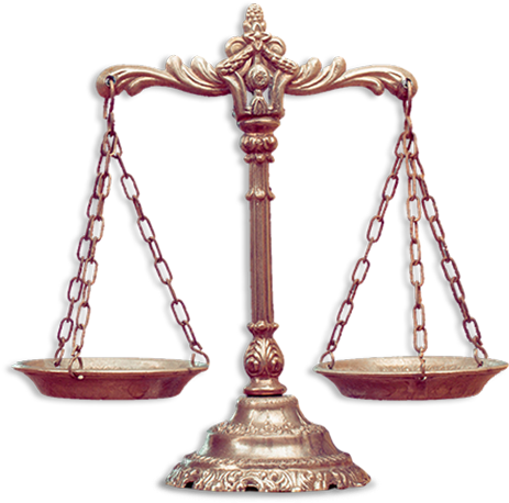 Law-scale - Scales Of Justice Christmas (472x492), Png Download
