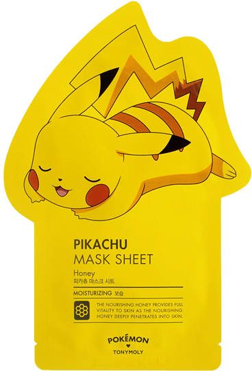 Download Tony Moly Pokemon Pikachu Sheet Mask Honey Moisturising ...