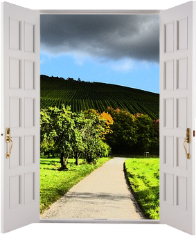 Download A Wide Open Door Where Your Foopet Can Watch The Storm Garage Door Png Image With No Background Pngkey Com