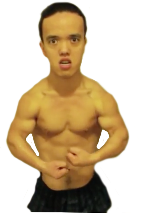 The Shaman Showing His Nice Muscles - Filthy Frank Dwarf (630x713), Png Download