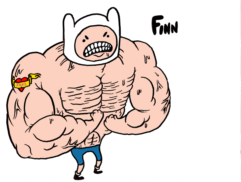 Buff - Buff Man Clipart (900x632), Png Download