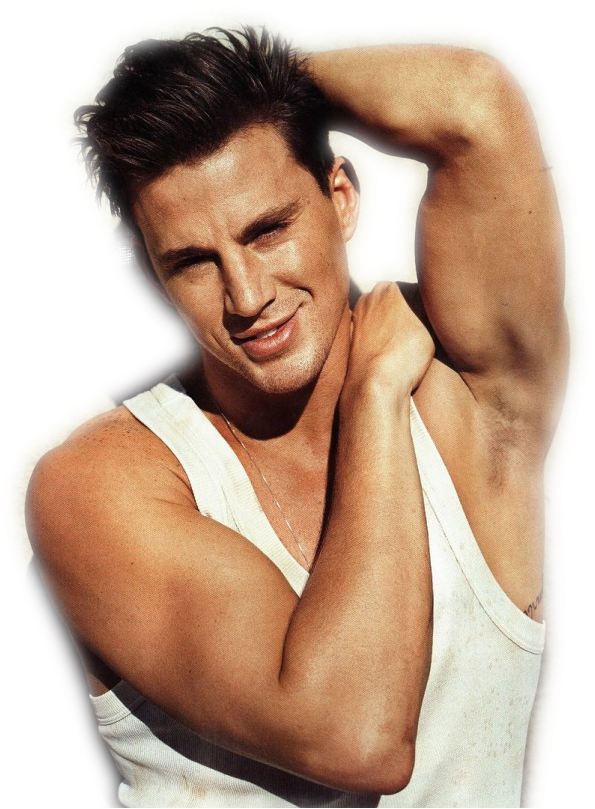 Channing Tatum Transparent Background - Channing Tatum Magic Mike (599x835), Png Download