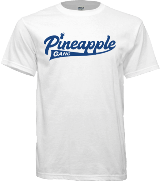 Official Pineapple Gang Tee (559x594), Png Download