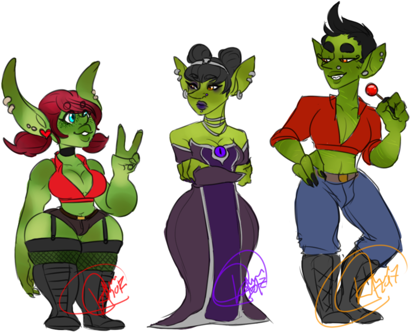 Goblin Gang Png Clip Art - Goblin (999x799), Png Download
