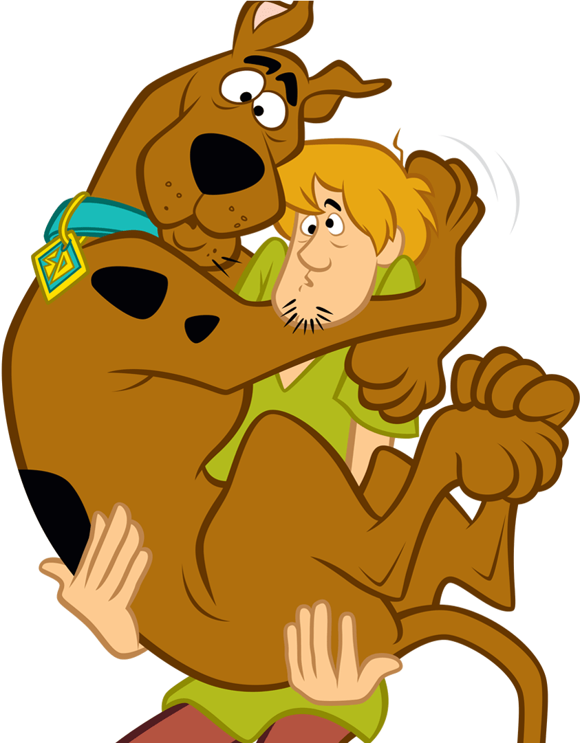Scooby Doo In Shaggy's Arms - Scooby Doo Characters Png (905x1080), Png Download
