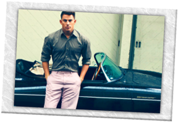 Stomp Channing Tatum Fan Japan // Your - Hot Guys With Cars (400x320), Png Download