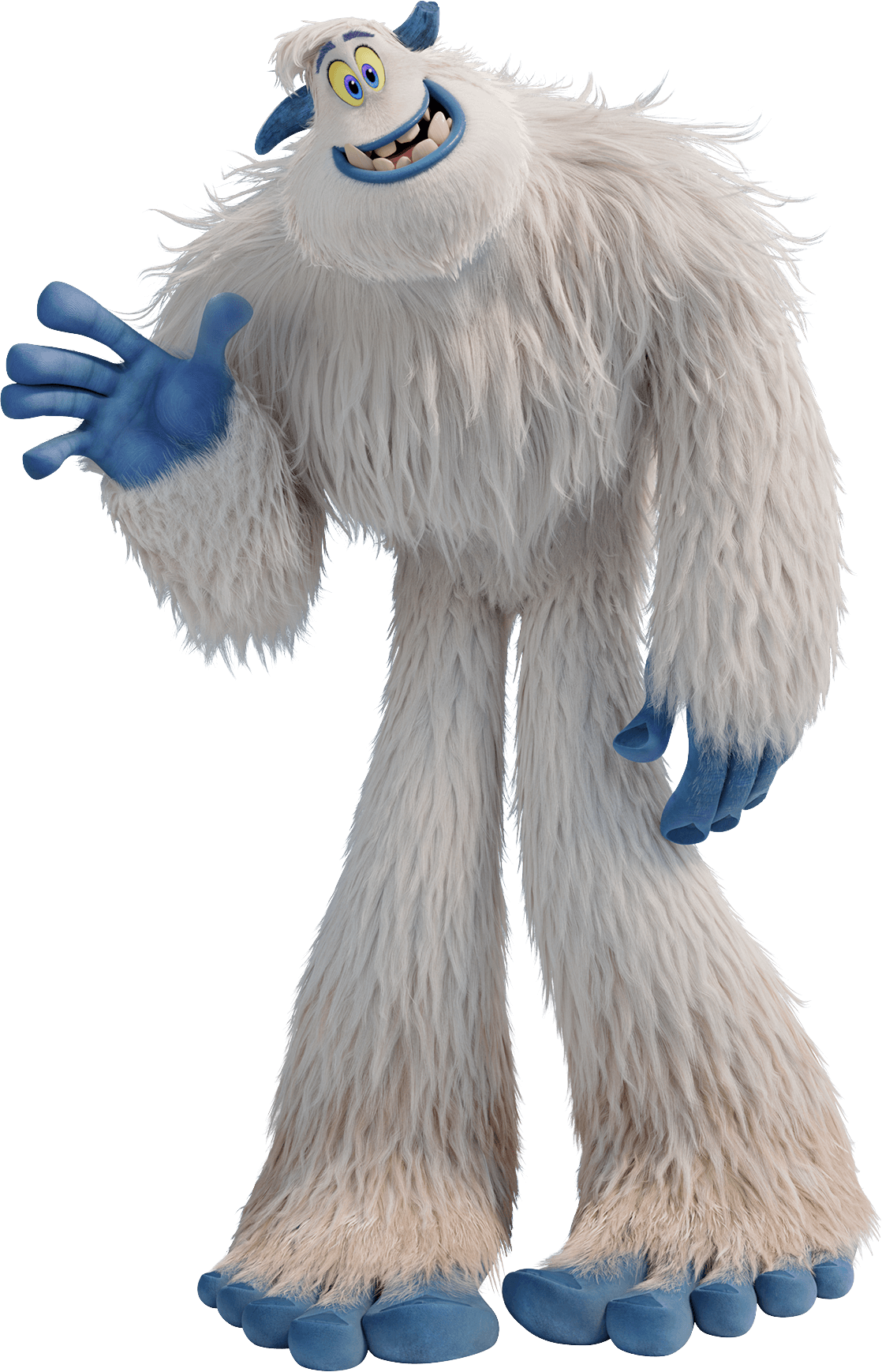 Migo Is The Main Protagonist From Smallfoot - Small Foot Movie Toys (1118x1738), Png Download