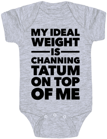 Ideal Weight Baby Onesy - Neil Degrasse Tyson Baby Clothes (484x484), Png Download