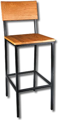 Bar Stool (362x434), Png Download
