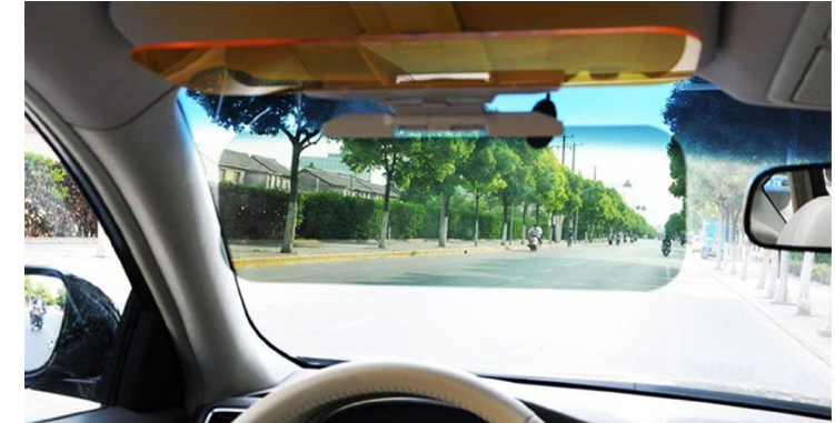 Anti Glare Mirrors In Car (750x750), Png Download