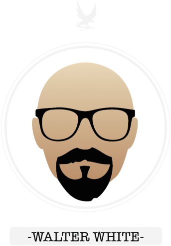 Walter White - Love You A Latte Shop Talk Nerdy (600x600), Png Download