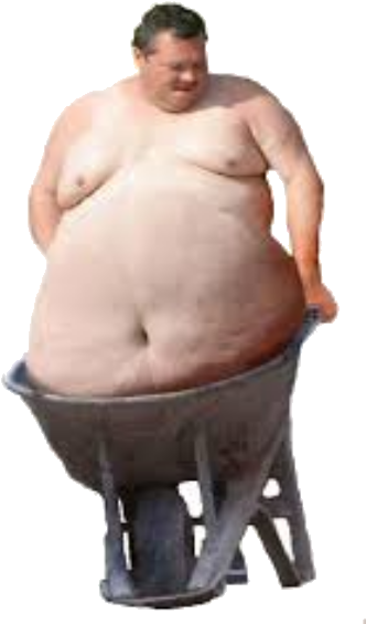 Fat Guy Dies In Parasite - Im Luggin (800x600), Png Download