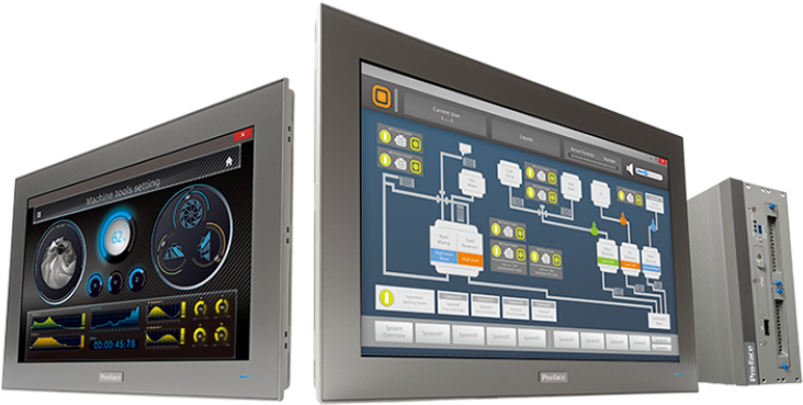 Ps5000 Series Top - Pro Face Ps 5000 Ipc (800x368), Png Download