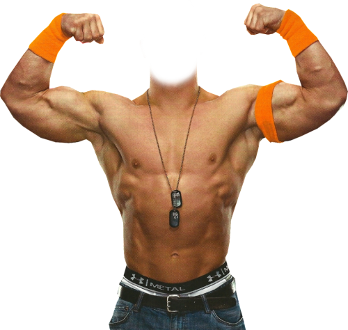 Please Insert Any Politician's Face - John Cena Wwe Fighter (500x474), Png Download