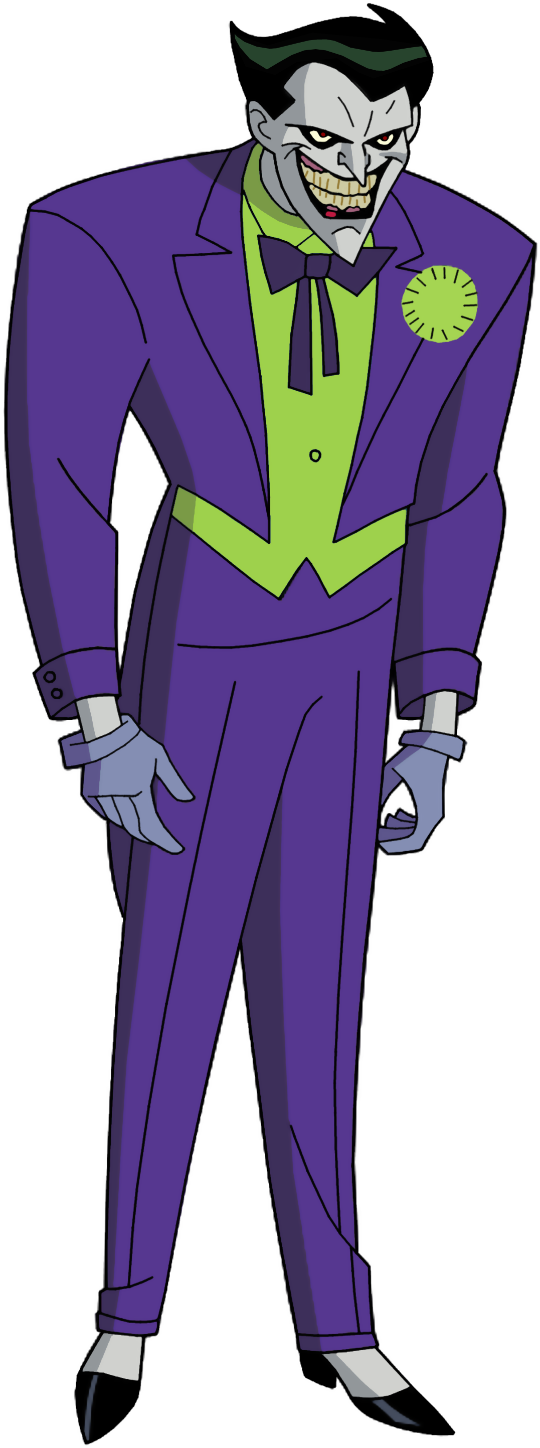 Image Png Villains Wiki Clip Art Library Library - Justice League 2001 Joker (1557x3102), Png Download
