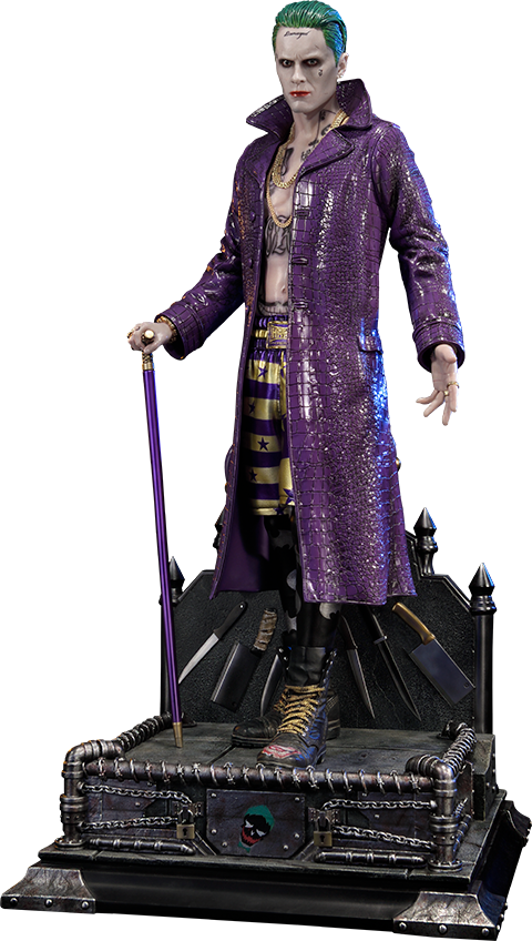 Dc Comics Statue The Joker - Joker Statue Suicide Squad (480x848), Png Download