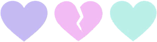 Heart Divider From Castaway - ゆめ かわいい 素材 ハート (500x375), Png Download