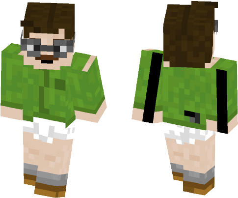 Walter White - Breaking Bad - Short Haired Skin Minecraft (584x497), Png Download