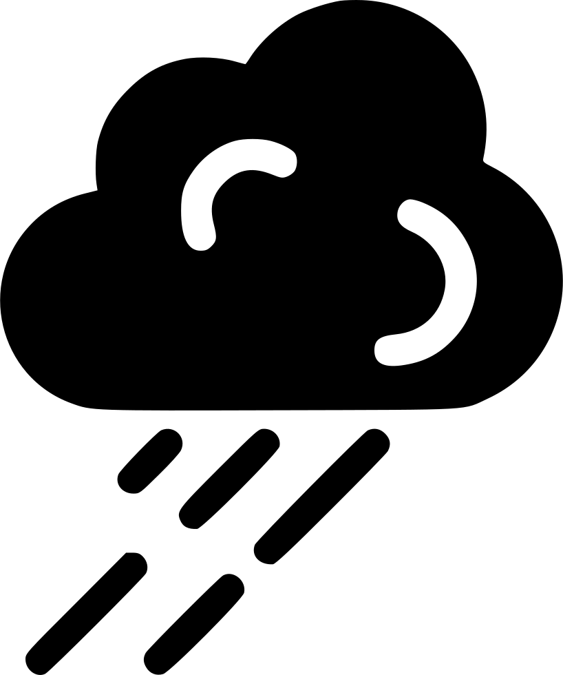 Rain Cloud - (818x980), Png Download