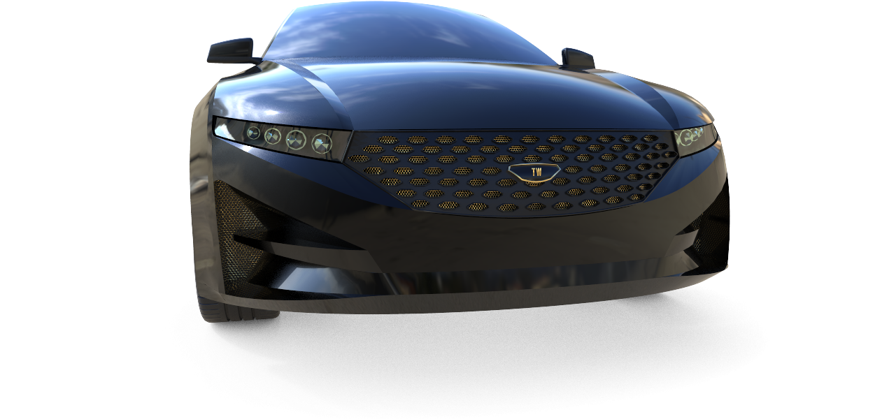Car Front Png 3d (1280x720), Png Download