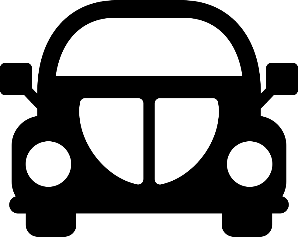 Beetle Car Front - Car (980x778), Png Download