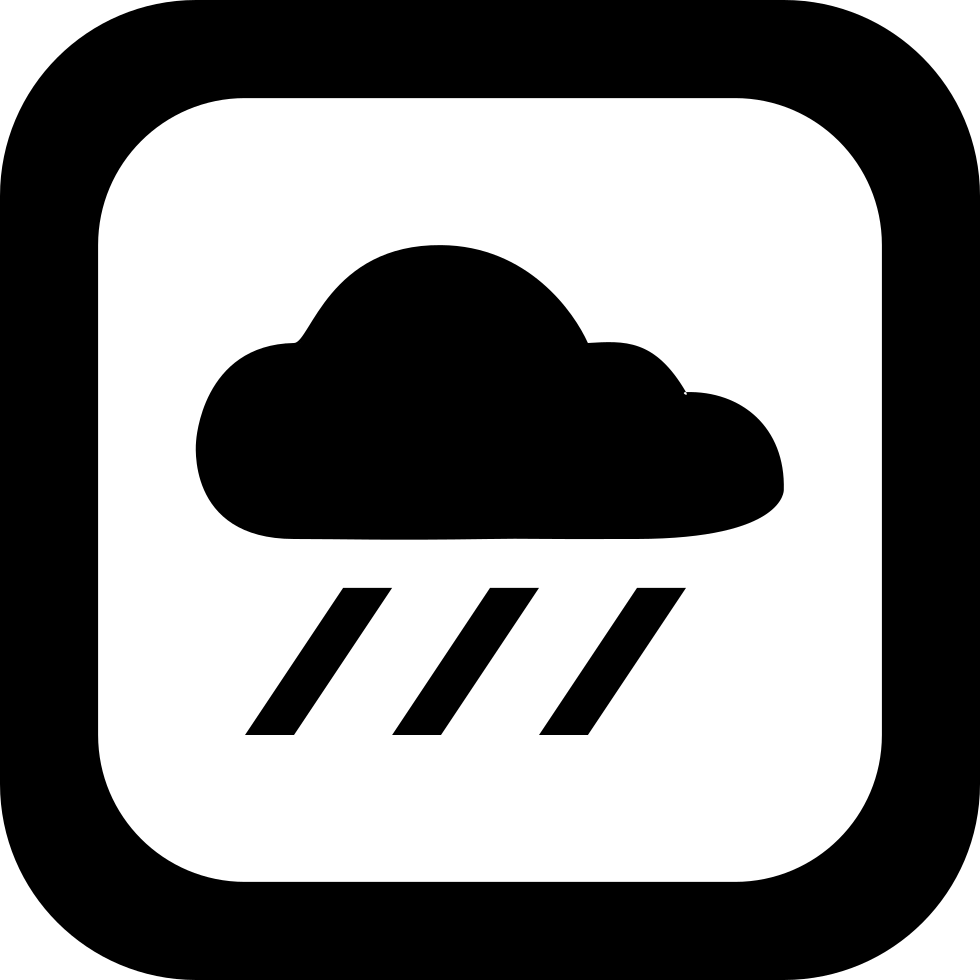 Rain Cloud - - Auxiliary Systems Icon Png (980x980), Png Download