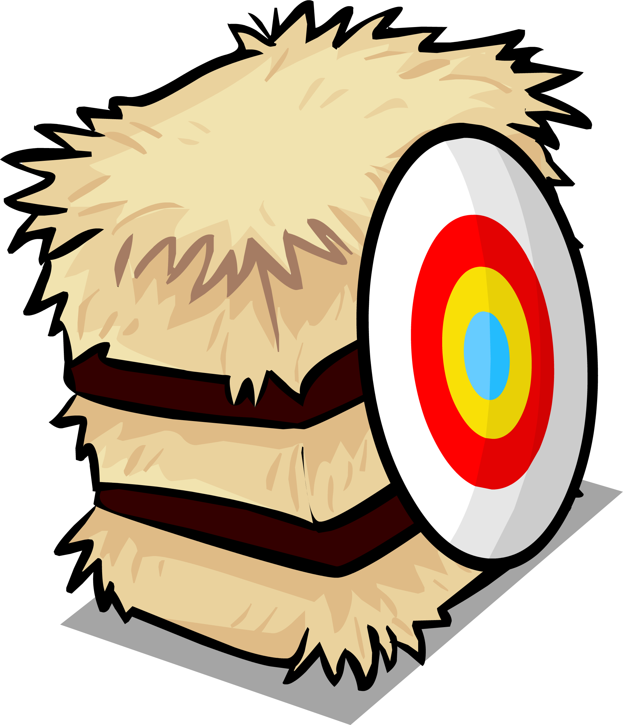 Hay Bale Sprite 002 - Hay (2050x2385), Png Download