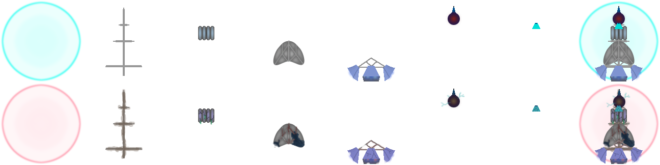 Ship Components - Simbolos De La Paz (1296x324), Png Download