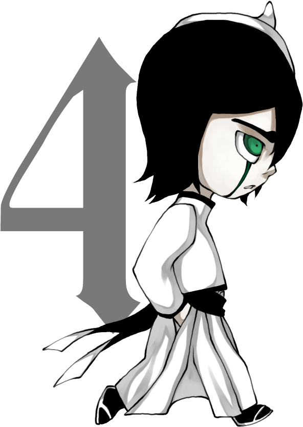 Ulquiorra Schiffer Images Ulquiorra Chibi <3 Hd Wallpaper - Chibi Espada (691x932), Png Download