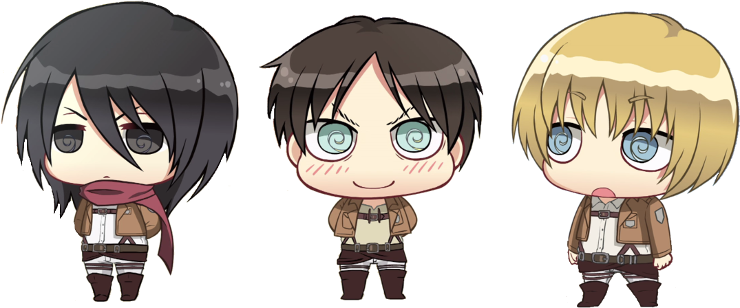Picture Royalty Free Download Chibi Transparent Attack - Cheap Cosplay Wigs Ladylike Lolita Mikasa Ackerman (1100x510), Png Download