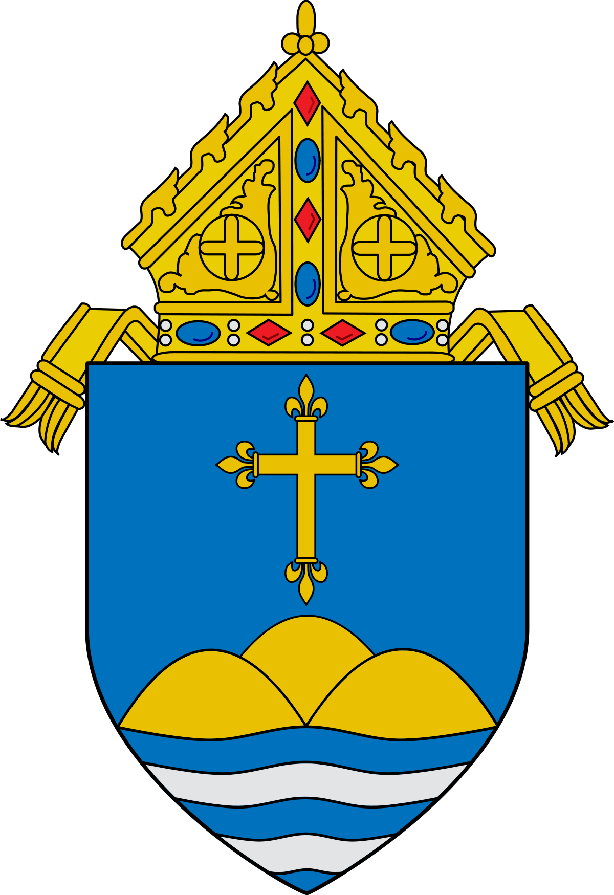Archdiocese Of Boston Logo (1200x1749), Png Download