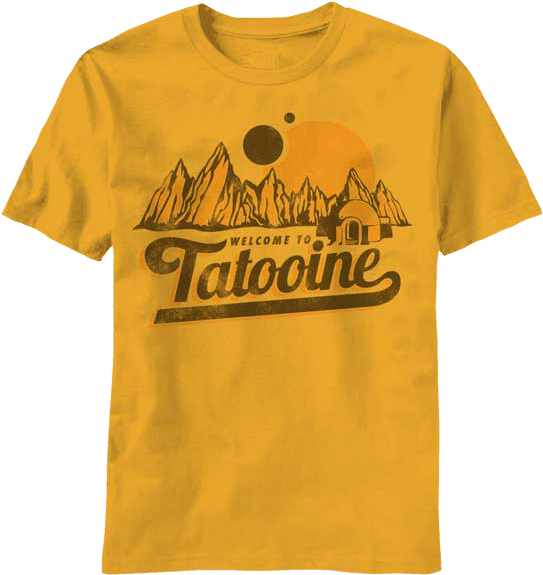 Welcome To Tatooine T Shirt - Parts Unknown T Shirt (574x574), Png Download