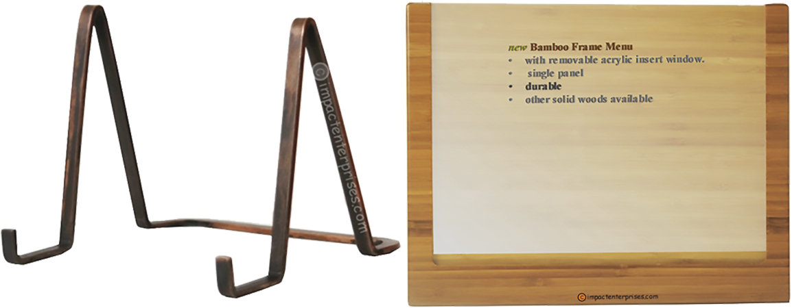 Download Table Top Menu Impact Stand Picture Frame Png Image With No Background Pngkey Com