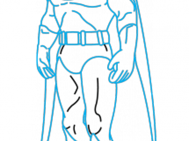 Drawn Bat Dark Knight - The Dark Knight (640x480), Png Download