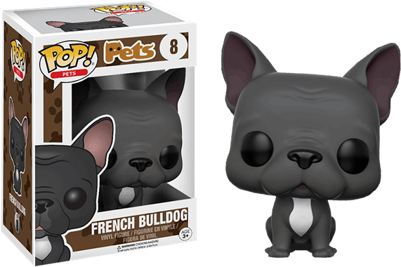1 Of - French Bulldog Pop Vinyl (600x600), Png Download