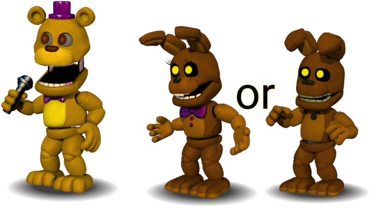 Editfnaf - Spring Bonnie Fnaf 4 Minigame (770x480), Png Download