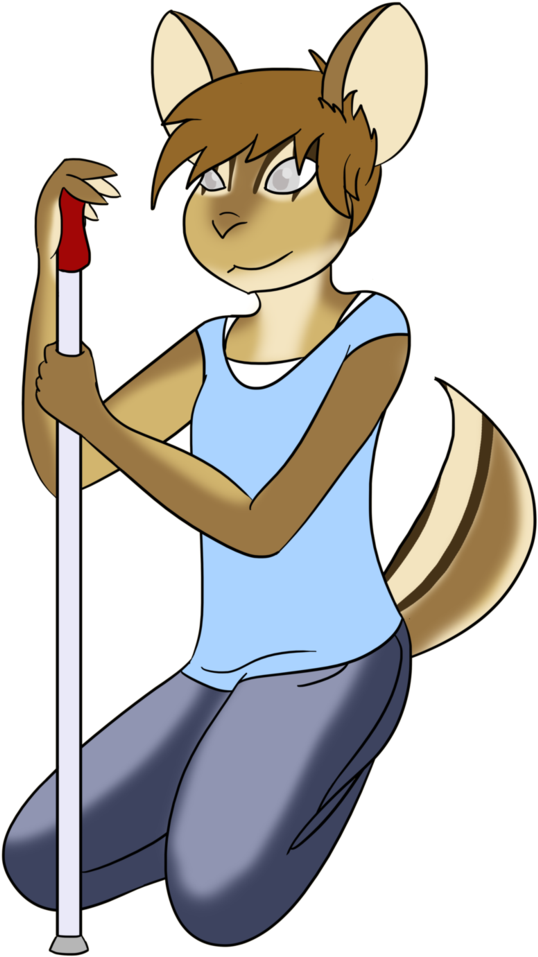 Mhonroe The Chipmunk - Cartoon (710x1125), Png Download