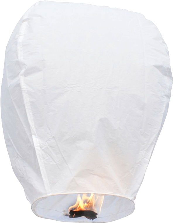 White Sky Lanterns (1000x1000), Png Download