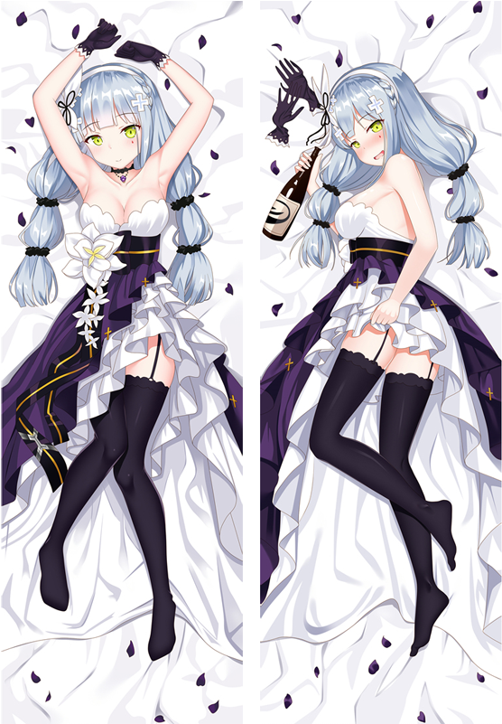 Girl Front Line Hk416 Person Around The Same Body Pillow - Hk416 少女 前線 (800x800), Png Download