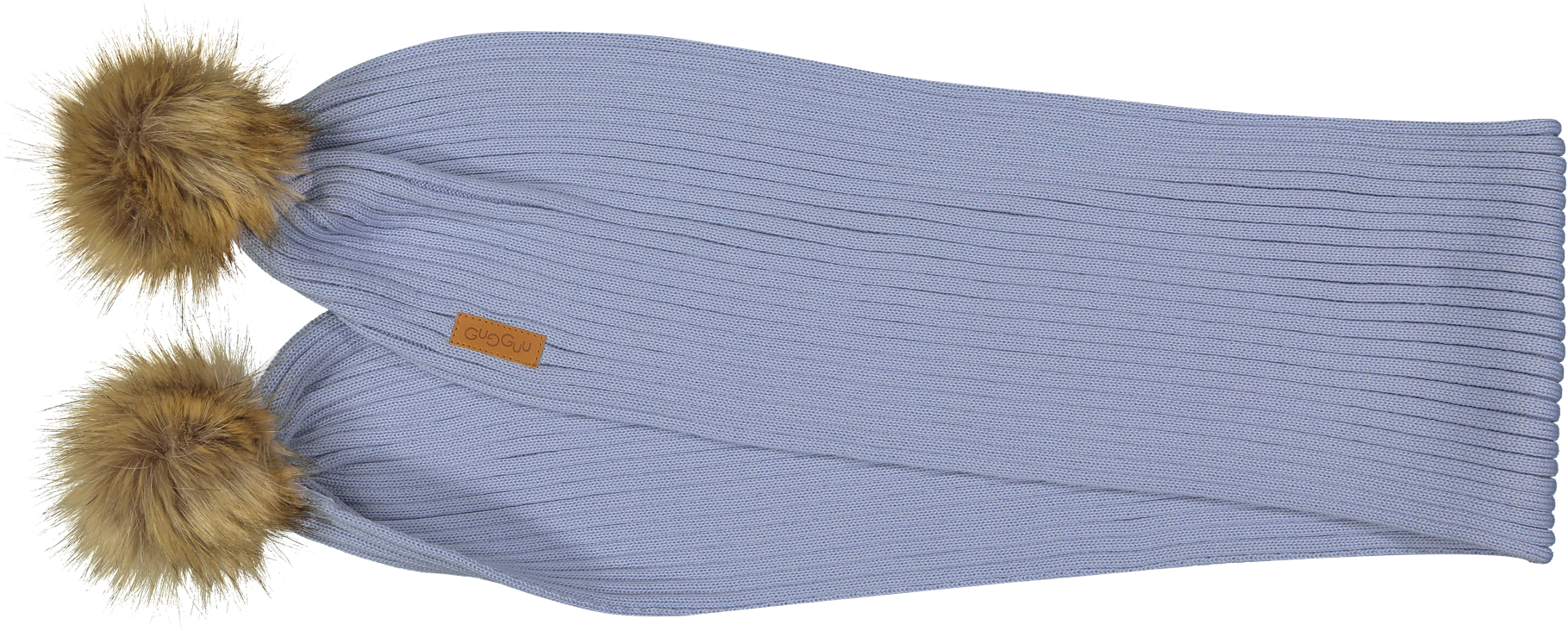 Furry Scarf, Stone Blue (2000x2000), Png Download