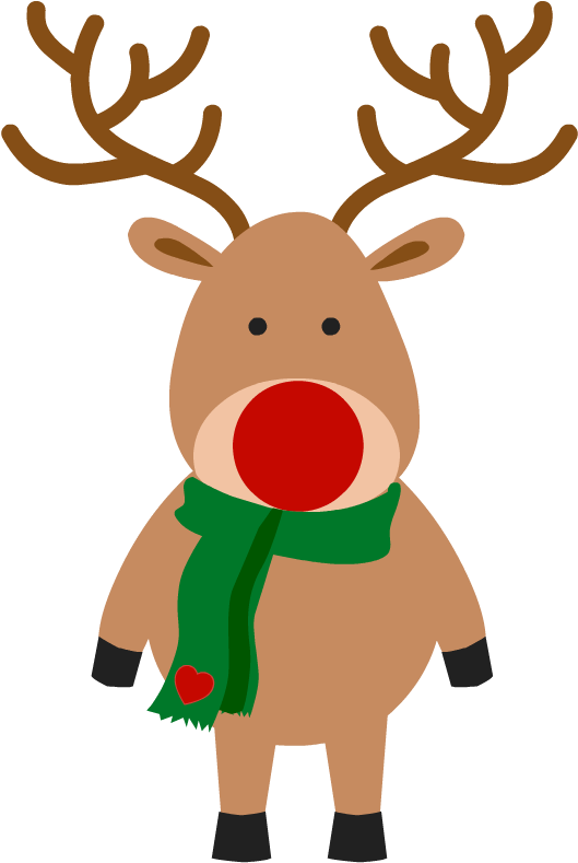 Each Day Folks Will Have A Chance To Win That Daily - Printable Rudolph (548x800), Png Download