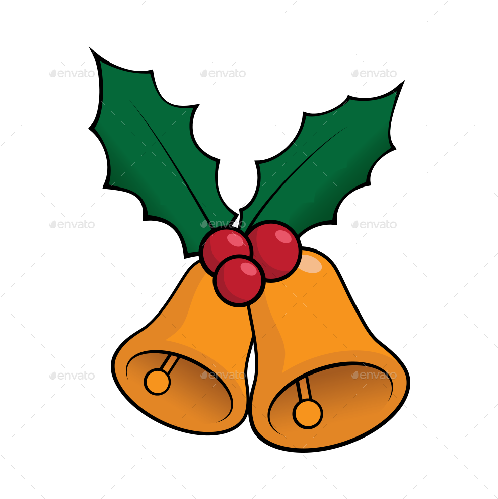 Scarf Bels - Christmas Day (1000x1000), Png Download