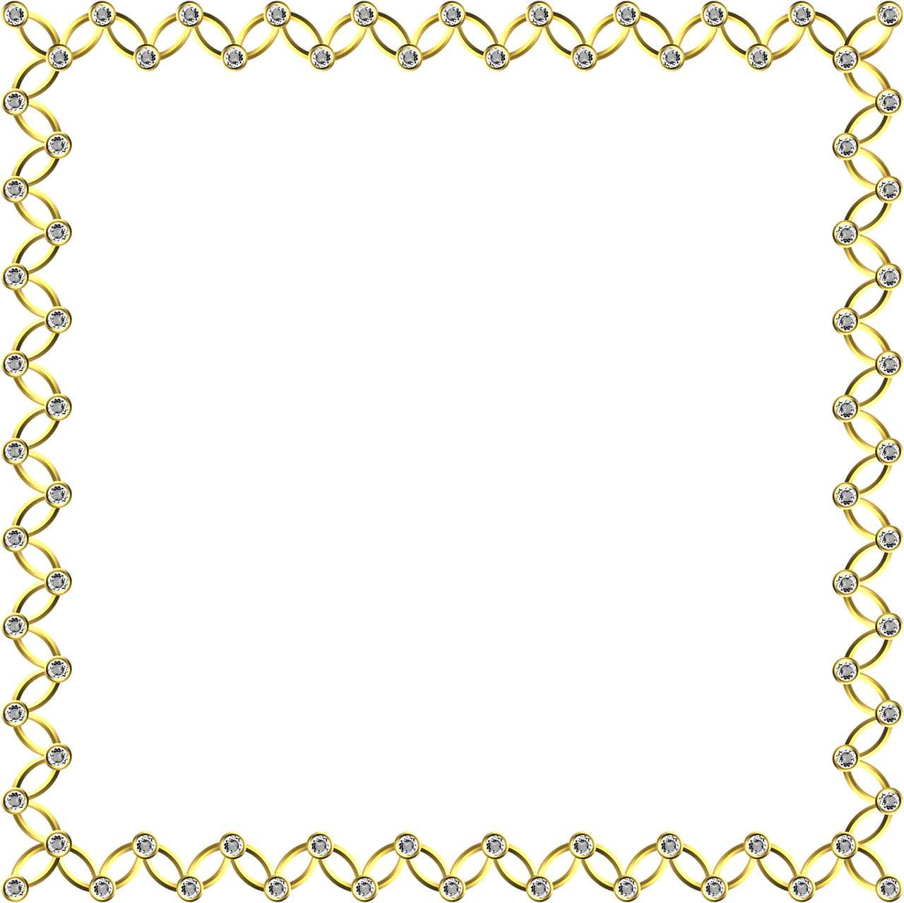 Necklace (1280x1279), Png Download