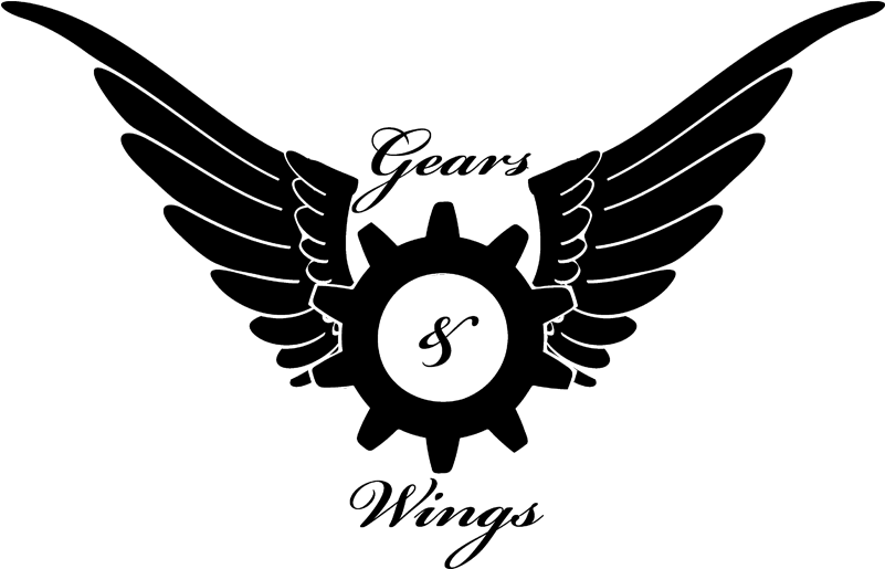 Graphic Download Gear Png Gears Wings Handmade Svg - Gear With Wings Png (800x522), Png Download