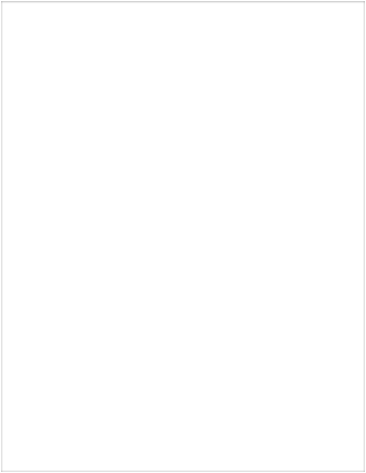 Front • Inside • Back - White Color (1275x1650), Png Download