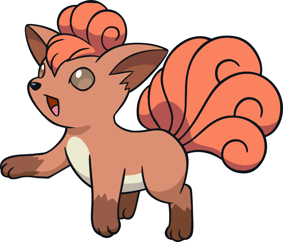 Vulpix (600x516), Png Download