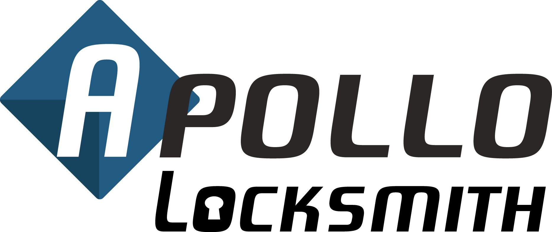 Apollo Locksmith, Car Trunk Opening, Extraction For - Black-and-white (1868x787), Png Download