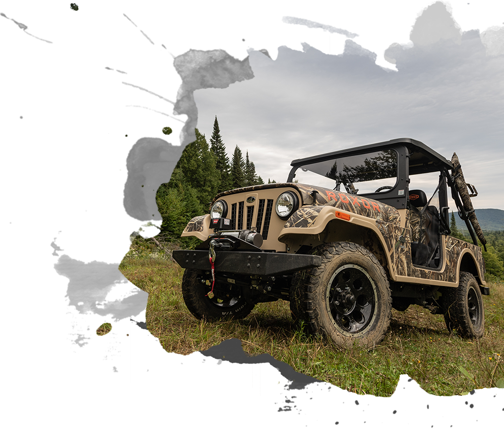 An Original Off-road Vehicle With Modern Innovations - Mahindra Roxor (1016x863), Png Download