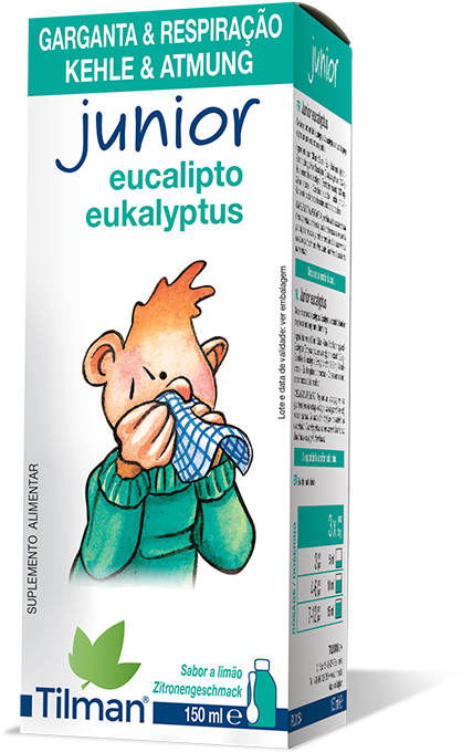 Throat And Breath - Tilman Junior Eucalyptus Sirop 150 Ml (750x750), Png Download